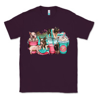 Plum pig coffee cups Classic Tee - OliviaCreatesArt