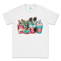 White pig coffee cups Classic Tee - OliviaCreatesArt