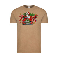 Vintage Coffee merry christmas truck gnomies Vintage Tee - FaDigitalArtStudio