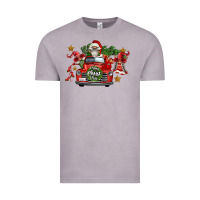 Vintage Zinc merry christmas truck gnomies Vintage Tee - FaDigitalArtStudio