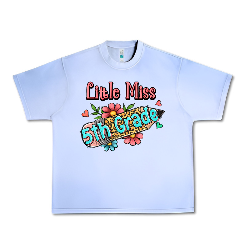 Little Miss Fifth Grade Urban Heavy Tee by Jasminsmagicworld | Teevron