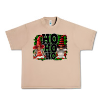 Burro Ho Ho Ho Christmas Gnomes Urban Heavy Tee - FaDigitalArtStudio