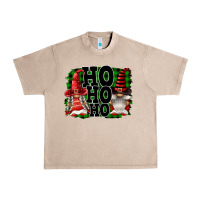 French Oak Ho Ho Ho Christmas Gnomes Urban Heavy Tee - FaDigitalArtStudio