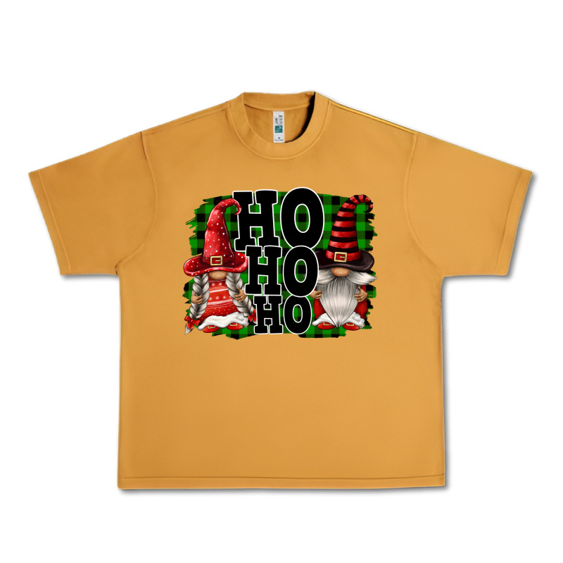 Ho Ho Ho Christmas Gnomes Urban Heavy Tee by FaDigitalArtStudio | Teevron