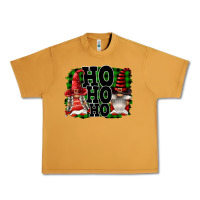 Peanut Butter Ho Ho Ho Christmas Gnomes Urban Heavy Tee - FaDigitalArtStudio