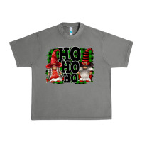 Tornado Ho Ho Ho Christmas Gnomes Urban Heavy Tee - FaDigitalArtStudio