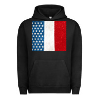 Pigment Black custom text american flag(used font 'doctrin Urban Hoodie - Jasminsmagicworld