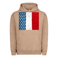 Pigment Burro custom text american flag(used font 'doctrin Urban Hoodie - Jasminsmagicworld