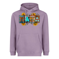 Lavender license letters western mama Heavyweight Hoodie - RanaPortraitStore