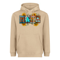 Mushroom license letters western mama Heavyweight Hoodie - RanaPortraitStore