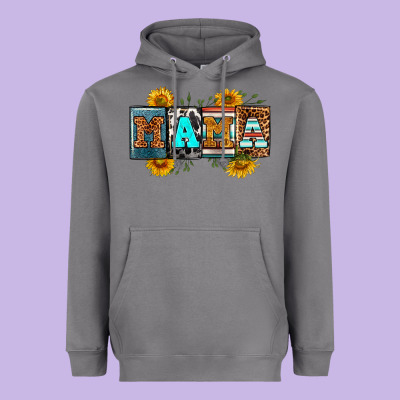 License Letters Western Mama Heavyweight Hoodie Designed By Ranaportraitstore