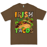 Cacao St. Patrick's Irish i had tacos Premium Tee - OliviaCreatesArt