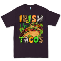 Plum St. Patrick's Irish i had tacos Premium Tee - OliviaCreatesArt