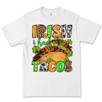 White St. Patrick's Irish i had tacos Premium Tee - OliviaCreatesArt