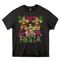 Asphalt Let's fiesta with gnomies Mexico Heavy Core Tee - HowdyJamesFarm
