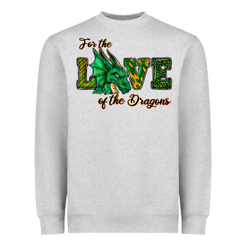 For The Love Of The Dragons Heavyweight Sweatshirt by RanaPortraitStore | Teevron