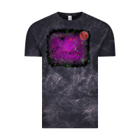 Cloud Black halloween backround moon Vintage Tee - RanaPortraitStore