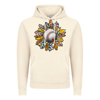 Vintage Artic Baseball Sunflower Vintage Hoodie - CowhideDigitalArt