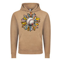 Vintage Coffee Baseball Sunflower Vintage Hoodie - CowhideDigitalArt