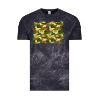 Cloud Black camouflage background Vintage Tee - BundleAndBundleShop