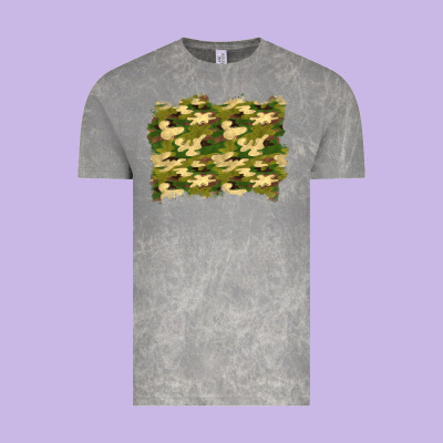 Camouflage Background Vintage Tee Designed By Bundleandbundleshop
