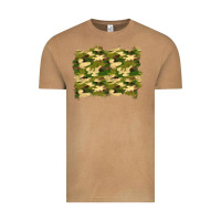 Vintage Camel camouflage background Vintage Tee - BundleAndBundleShop