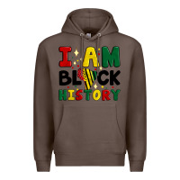 Coffee i am black history Premium Hoodie - Artiststas