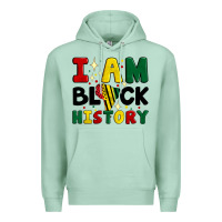 Seafoam i am black history Premium Hoodie - Artiststas