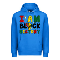 True Royal i am black history Premium Hoodie - Artiststas