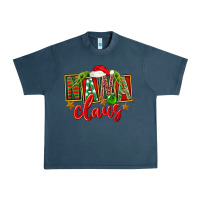 Midnight Navy christmas nana claus Urban Heavy Tee - FaDigitalArtStudio