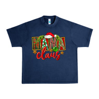 Navy christmas nana claus Urban Heavy Tee - FaDigitalArtStudio