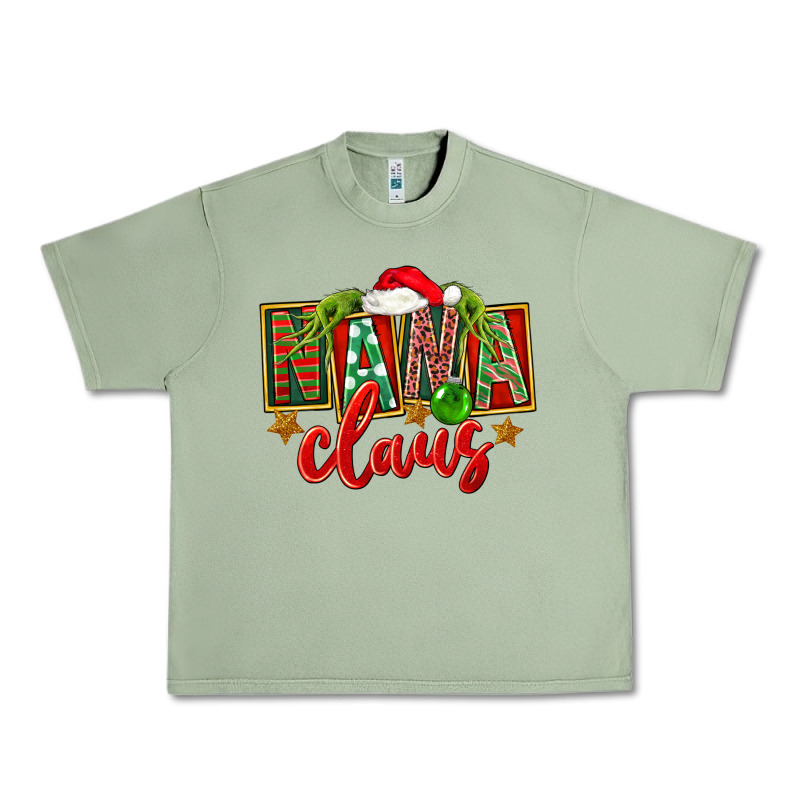 Christmas Nana Claus Urban Heavy Tee by FaDigitalArtStudio | Teevron