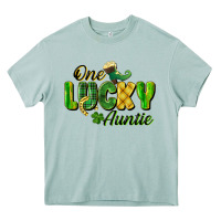 Arona One Lucky Auntie St. Patrick's Day Heavy Core Tee - CowGirlArtShop