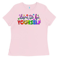 Western Dare To Be Yourself Lgbtq Ladies Tee | Teevron