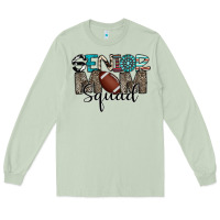 Matcha senior mom squad football design Long Sleeve Tee - CowhideDigitalArt