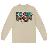 Mushroom senior mom squad football design Long Sleeve Tee - CowhideDigitalArt