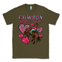 Army Green cowboy take me away Classic Tee - OliviaCreatesArt