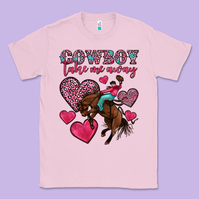 Cowboy Take Me Away Classic Tee Designed By Oliviacreatesart