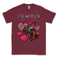 Burgundy cowboy take me away Classic Tee - OliviaCreatesArt