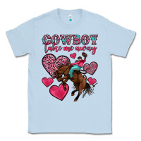 Dusty Blue cowboy take me away Classic Tee - OliviaCreatesArt