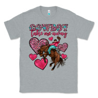 Heather Grey cowboy take me away Classic Tee - OliviaCreatesArt