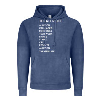 Vintage Denim theater life funny Vintage Hoodie - DesigneFamous