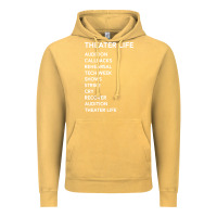 Vintage Mustard theater life funny Vintage Hoodie - DesigneFamous