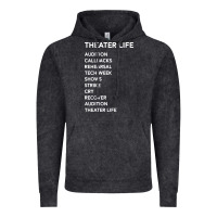 Vintage Black theater life funny Vintage Hoodie - DesigneFamous