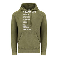 Vintage Olive theater life funny Vintage Hoodie - DesigneFamous