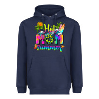 Navy mom summer Heavyweight Hoodie - RanaPortraitStore