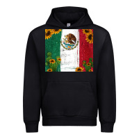 Black cactus sunflower mexican flag z Urban Hoodie - Jasminsmagicworld