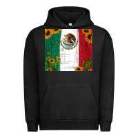 Pigment Black cactus sunflower mexican flag z Urban Hoodie - Jasminsmagicworld