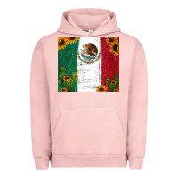 Pigment Salmon cactus sunflower mexican flag z Urban Hoodie - Jasminsmagicworld