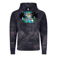 Cloud Black beach please Vintage Hoodie - CowhideDigitalArt